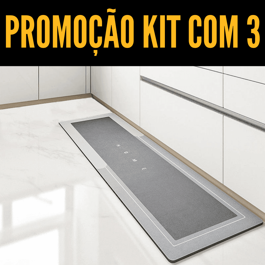 Tapete Antiderrapante e Absorvente Premium