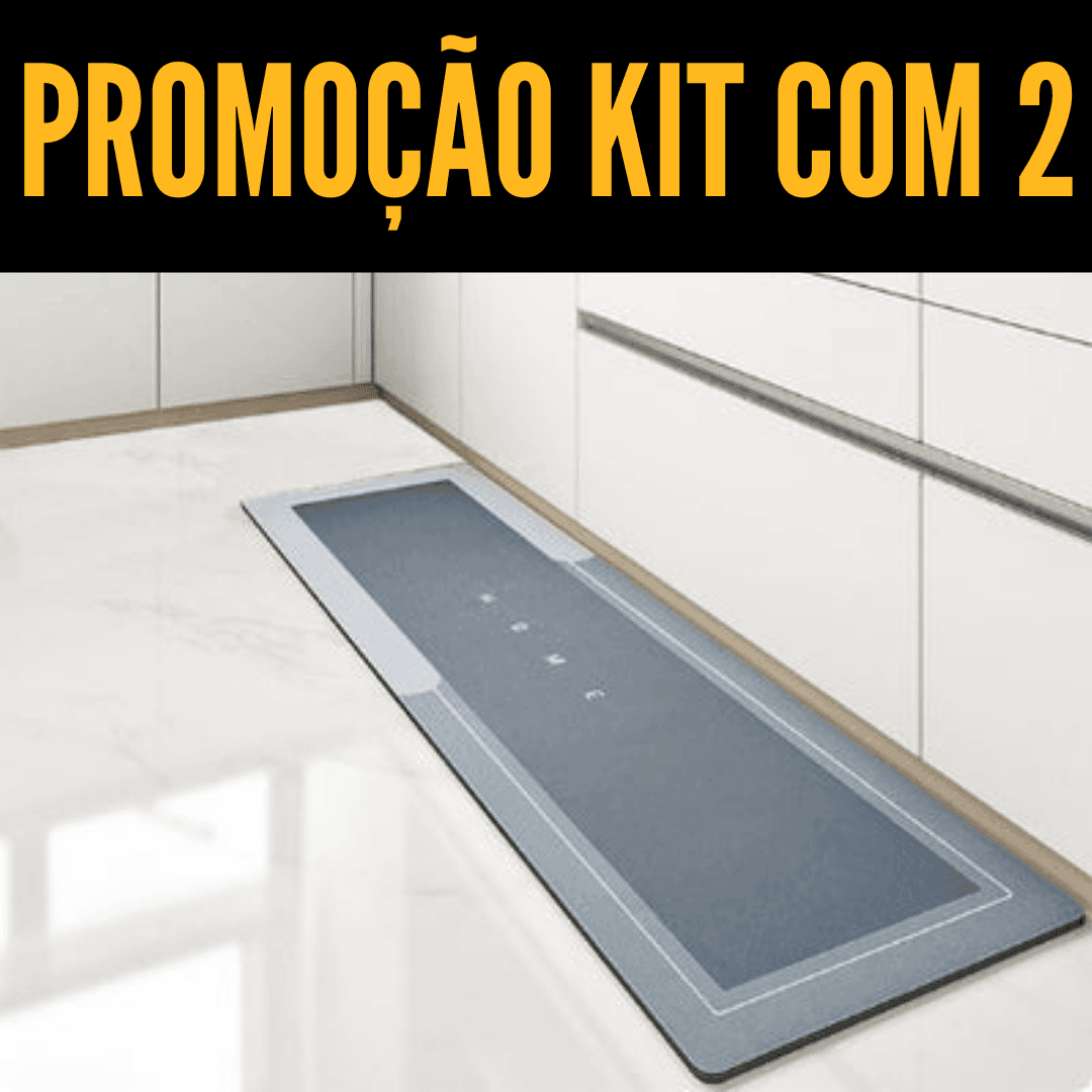 Tapete Antiderrapante e Absorvente Premium