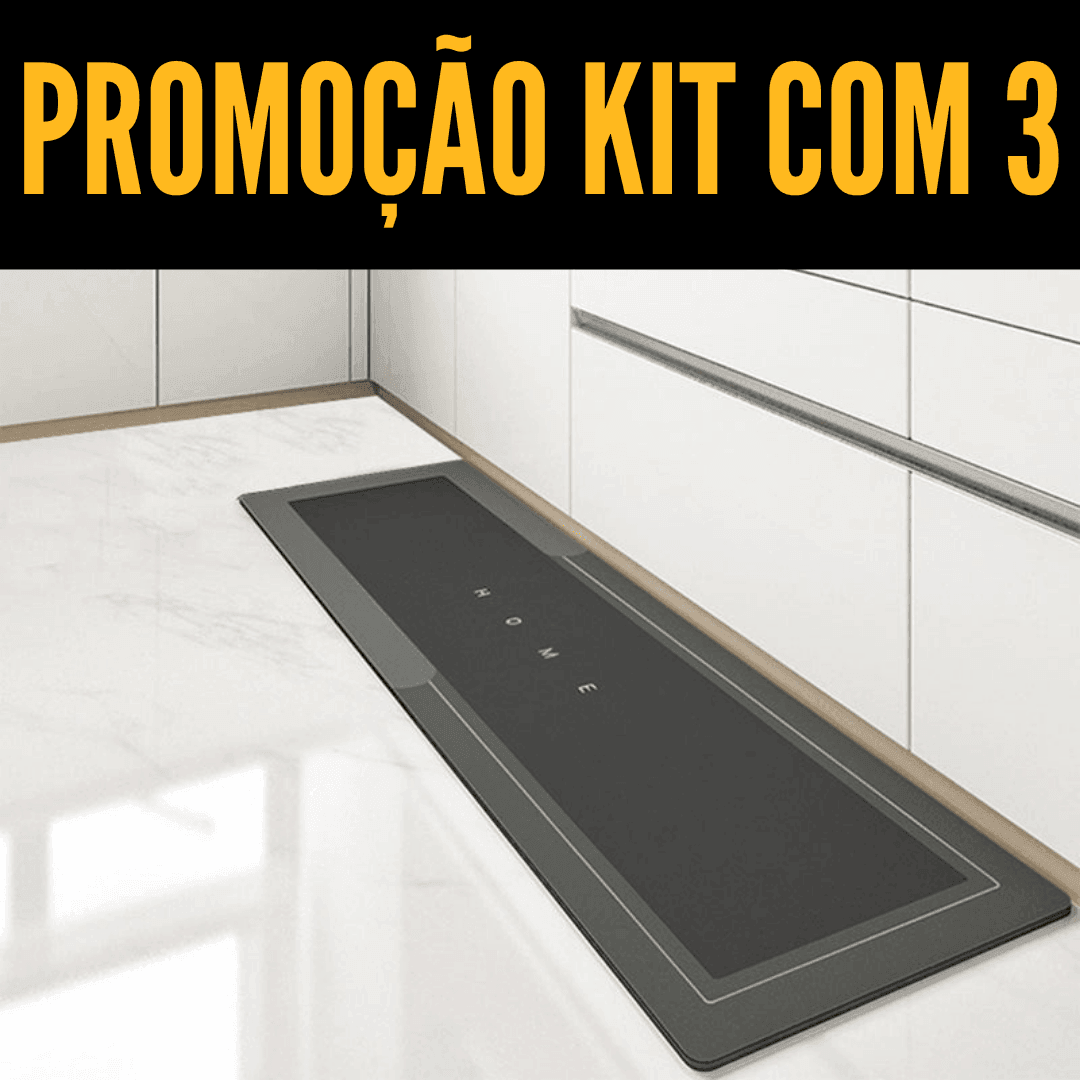 Tapete Antiderrapante e Absorvente Premium
