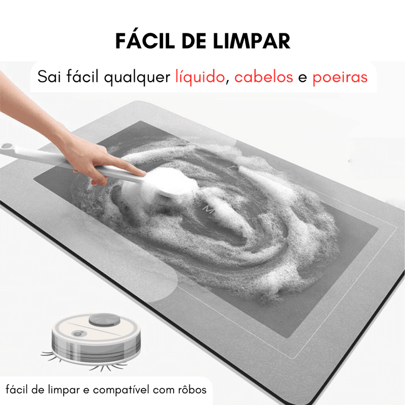 Tapete Antiderrapante e Absorvente Premium
