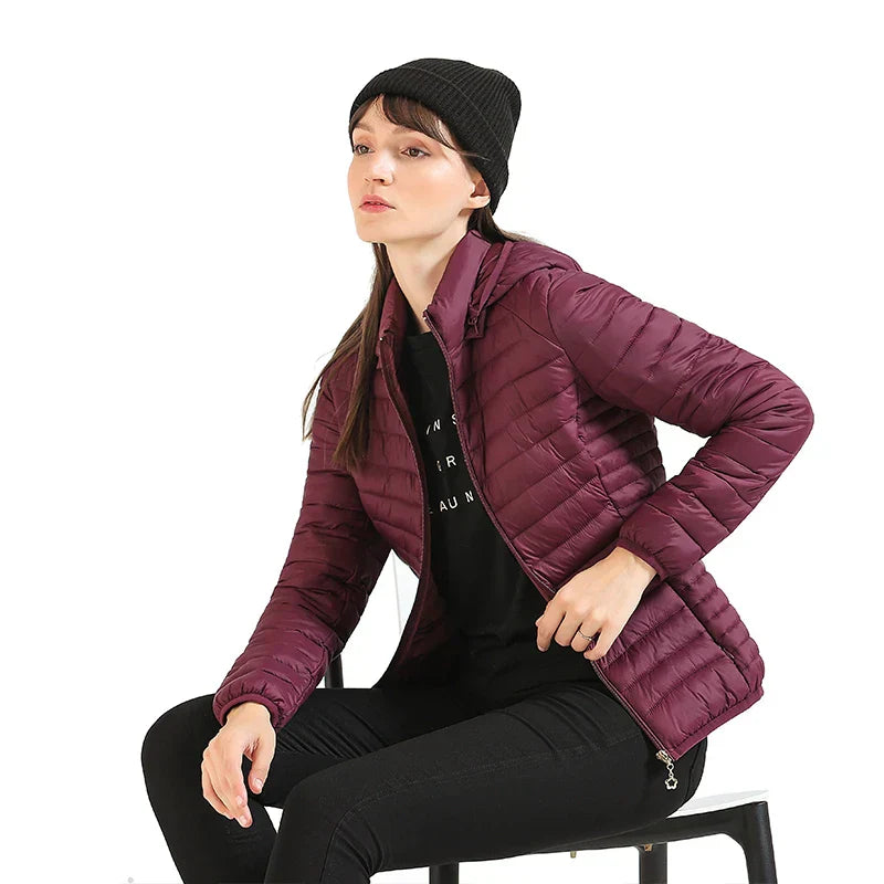 Jaqueta Puffer Feminina Vilabela - ( Promoção de Inverno 2025 )