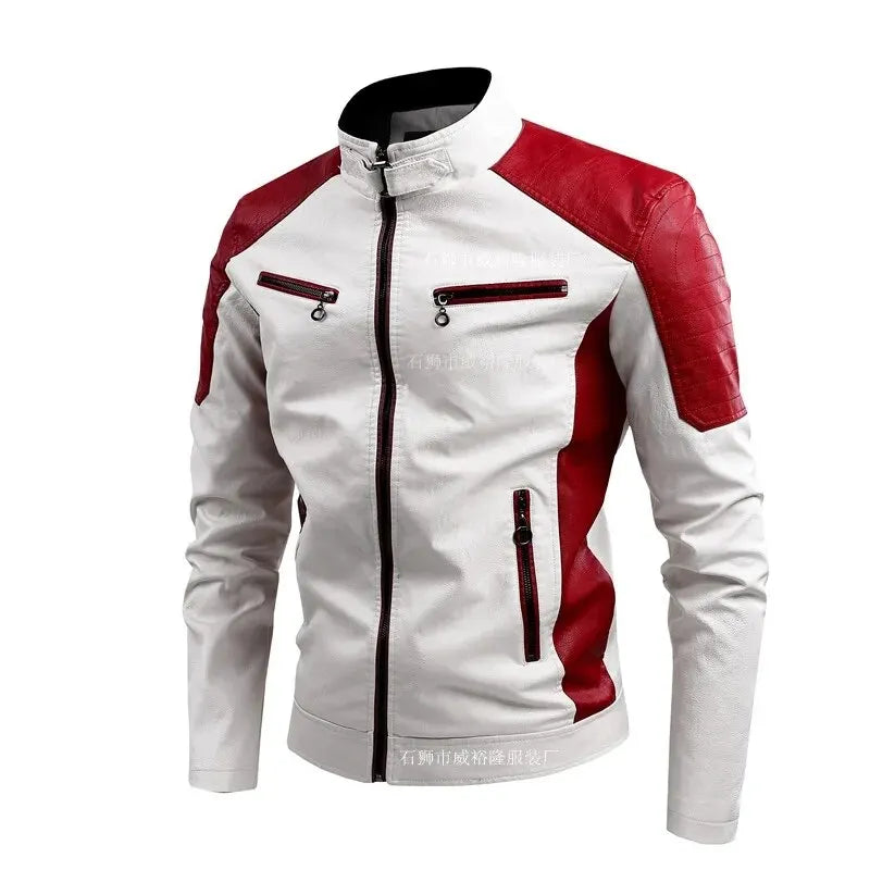 Jaqueta Masculina Motoqueiro Slim Impermeável ST - Lojas Montez