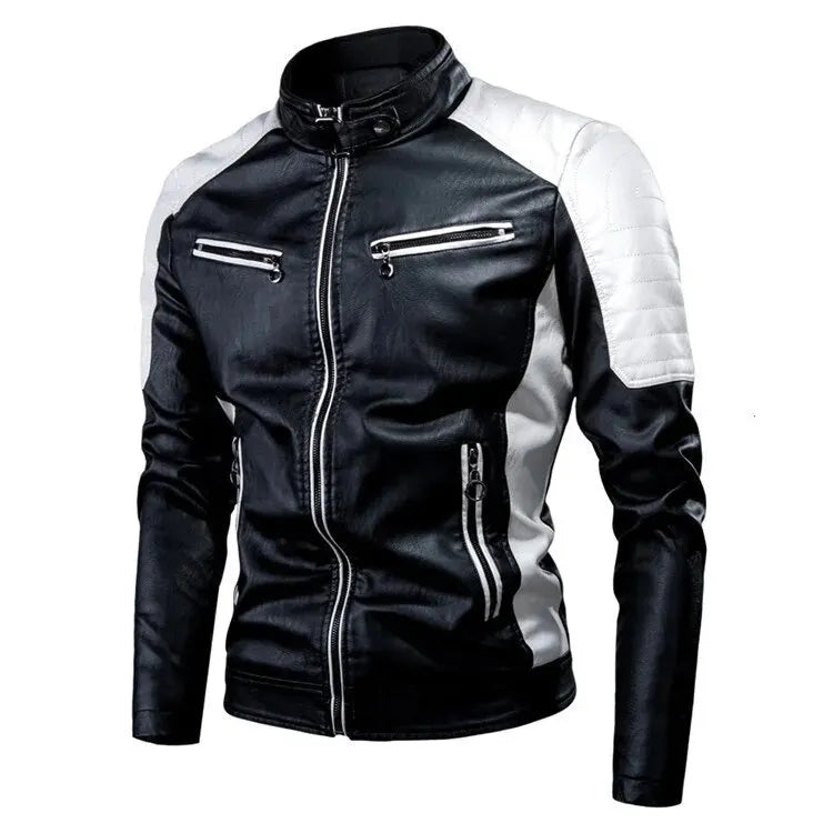Jaqueta Masculina Motoqueiro Slim Impermeável ST - Lojas Montez
