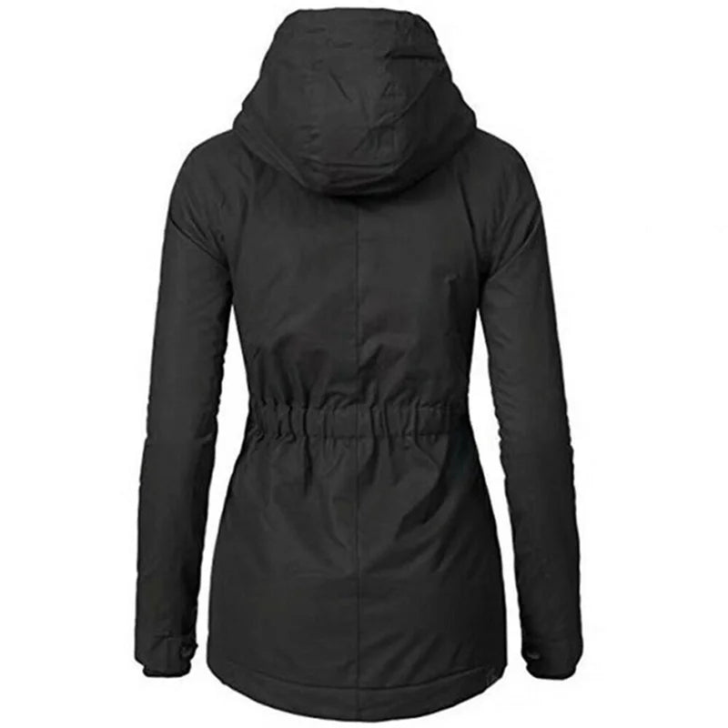 Jaqueta Parka Feminina Forrada com Lã para Inverno Glacier - ( Promoção de Inverno 2025 )