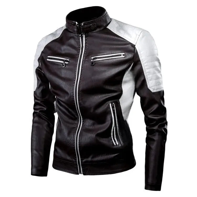 Jaqueta Masculina Motoqueiro Slim Impermeável ST - Lojas Montez