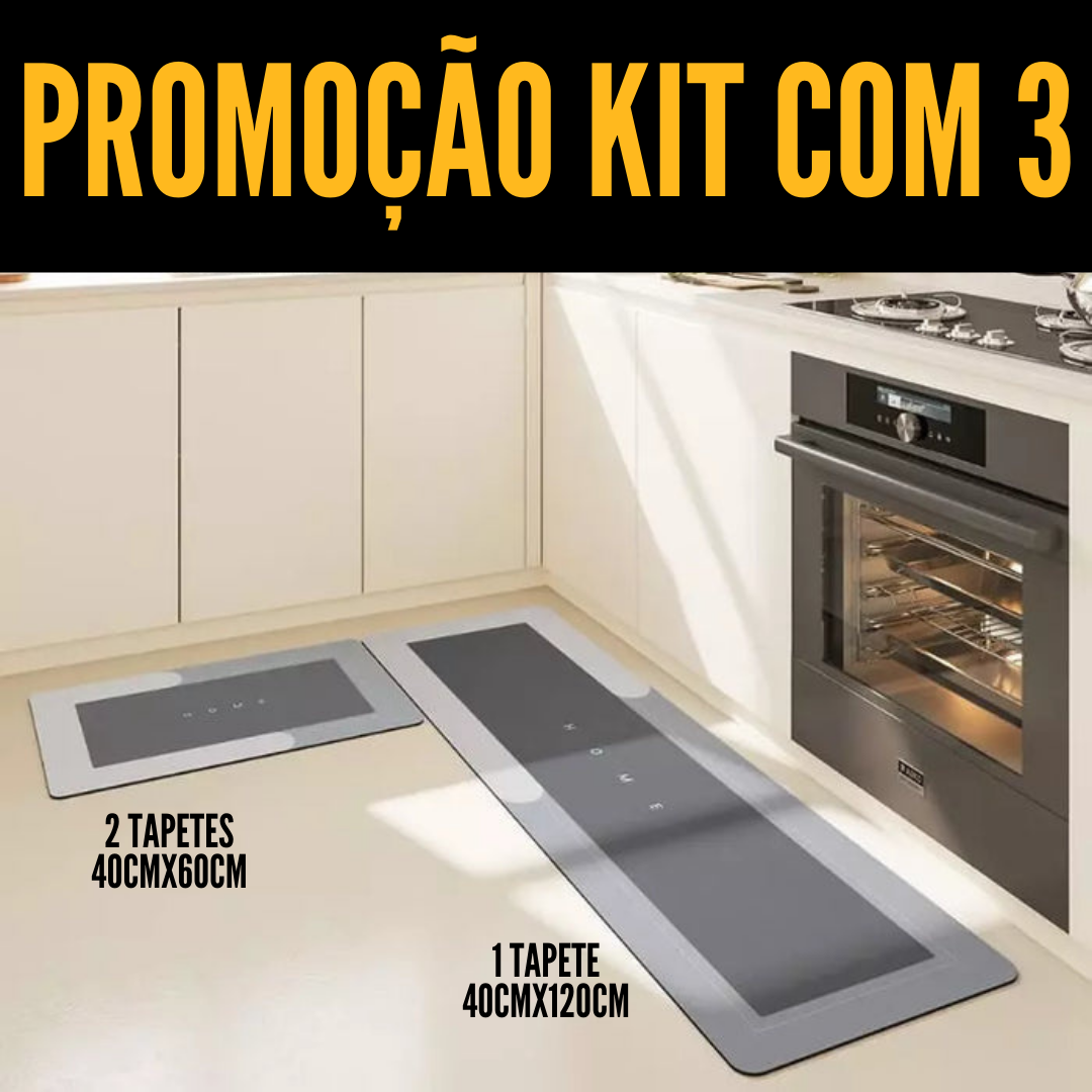 Tapete Antiderrapante e Absorvente Premium