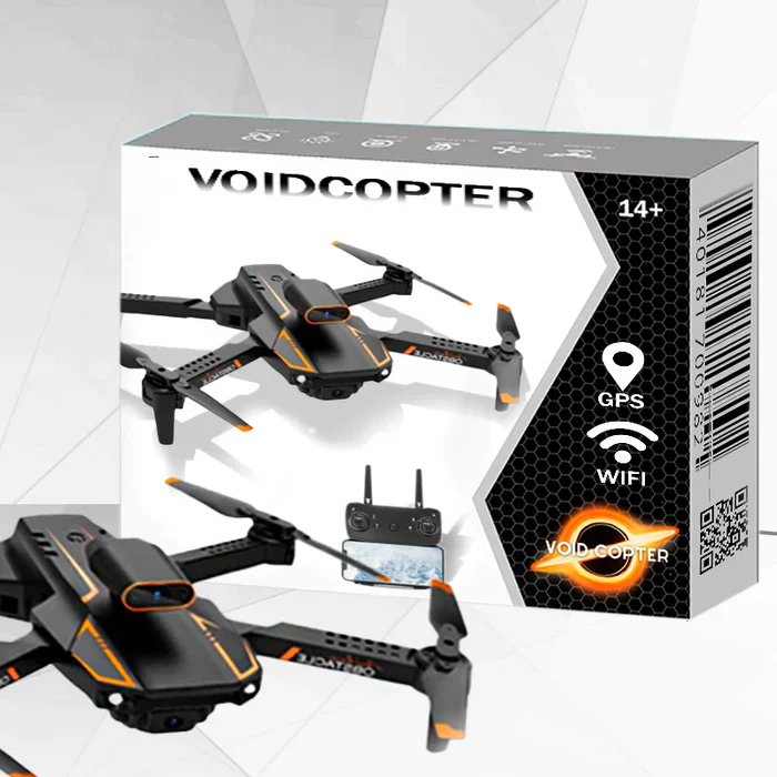 Drone Profissional 5KM com Câmera Dupla 4K HDR - VoidCopter + BRINDES (PROMOÇÃO 2025)
