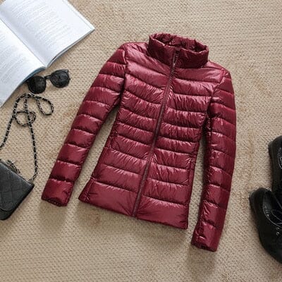 Jaqueta Puffer Invernal Feminina de Salt Lake City