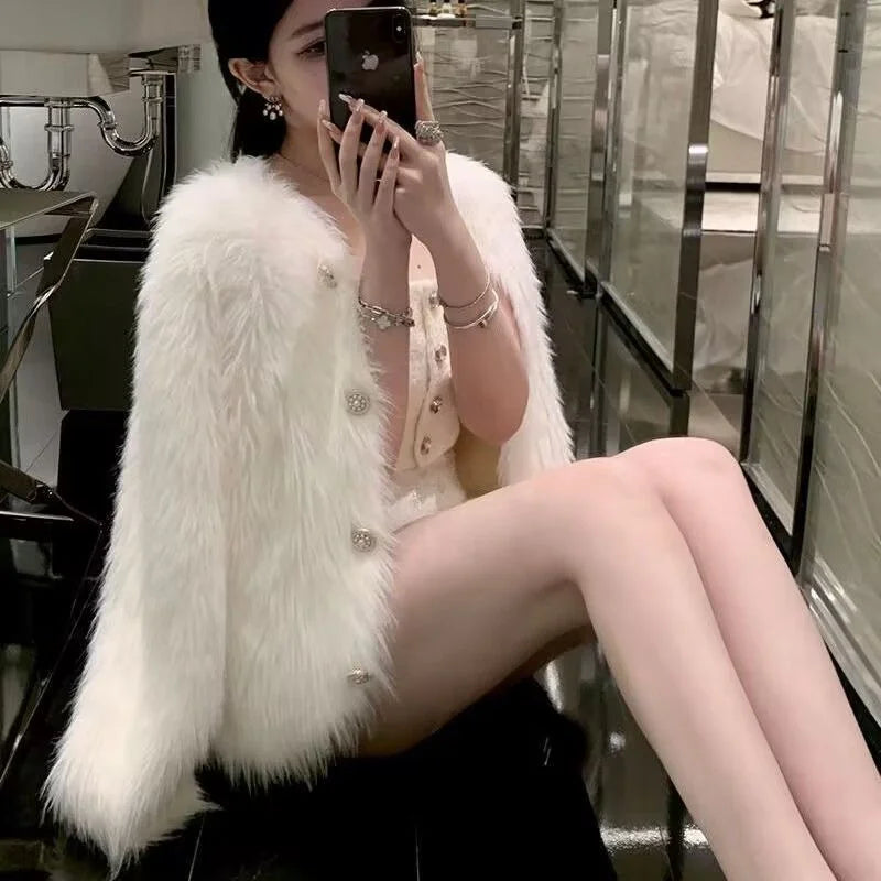 Jaqueta Pelucia Mara Feminina de Inverno