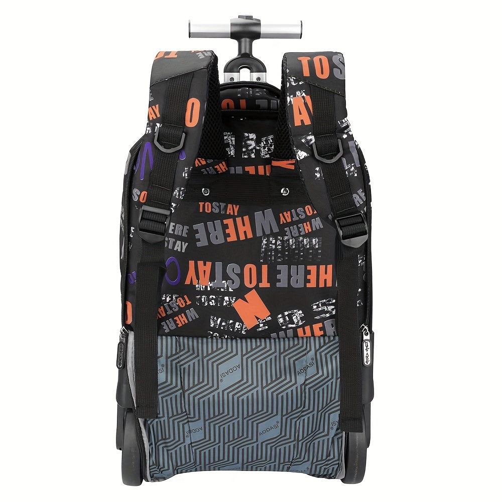 Mochila de Viagem com Rodas Impermeável