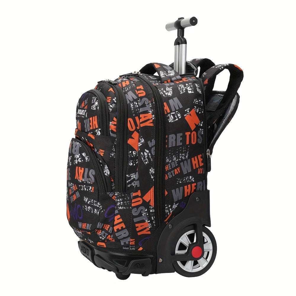 Mochila de Viagem com Rodas Impermeável