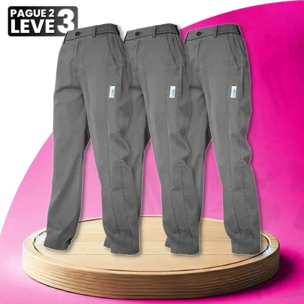 Calça Feminina Aurora em Malha de Seda Gelo e Poliéster - [Pague 2, Leve 3] + Brindes Exclusivos