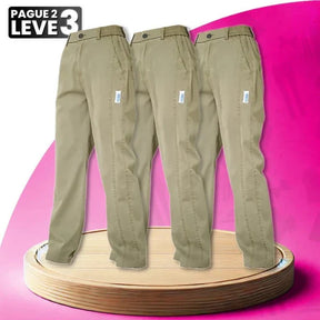 Calça Feminina Aurora em Malha de Seda Gelo e Poliéster - [Pague 2, Leve 3] + Brindes Exclusivos