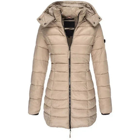 Jaqueta Parka Feminina Puffer Justa ao Corpo - ( Promoção de Inverno 2025 )
