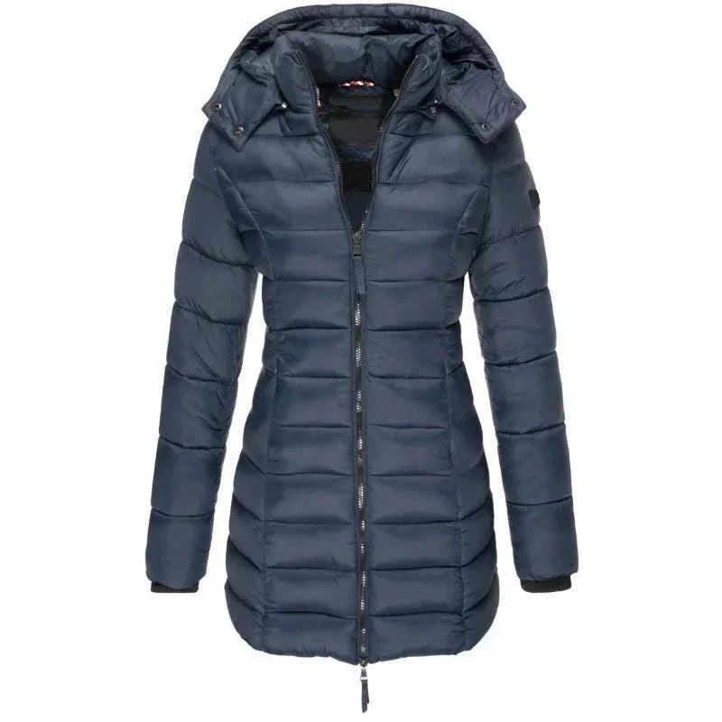 Jaqueta Parka Feminina Puffer Justa ao Corpo - ( Promoção de Inverno 2025 )