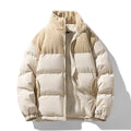 Jaqueta Puffer Acolchoada de Algodão Masculina