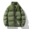 Jaqueta Puffer Acolchoada de Algodão Masculina