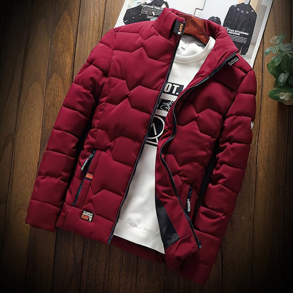 Jaqueta Masculina Puffer Ondular