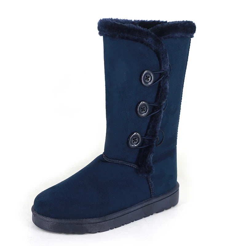 Bota Feminina Abotoada - Inverno Glacial