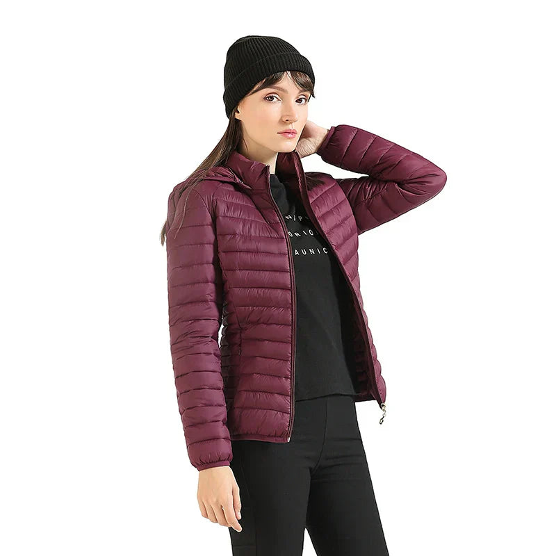 Jaqueta Puffer Feminina Vilabela - ( Promoção de Inverno 2025 )