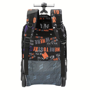 Mochila de Viagem com Rodas Impermeável